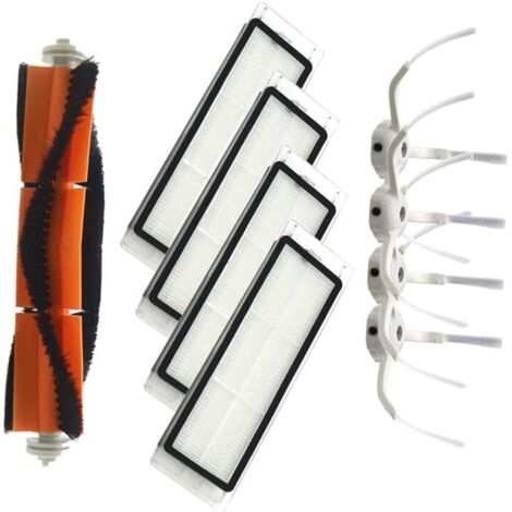 Filtro HEPA con cepillo principal y lateral para Xiaomi Roborock S5 S6 T4 T6 T7 S55 S60, herramienta de limpieza para aspiradora mopa. (1/4)