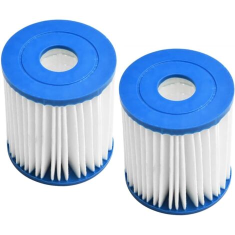 Lote de 2 filtros de repuesto para piscinas Intex 28601/28602, modelo H 29007E - Para piscinas desmontables. (1/5)