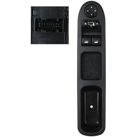 Botón Levavidrios 13 Pines para 207 Sin Función Automática, Control Ajuste Retrovisores 6554.QA 6554QA (1/5)
