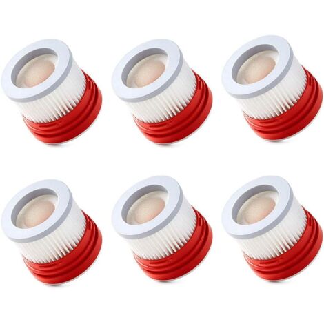 Lote de 6 filtros HEPA de repuesto para aspiradoras de mano inalámbricas Xiaomi Dreame V8 V9 V9B V9P XR V10 V11 (1/5)