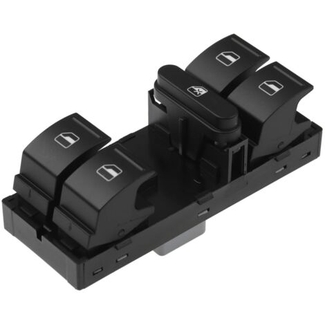 Botón Elevador de Ventana para VW Polo 5 Golf 5 6 Caddy SEAT Leon Toledo Ibiza Altea Interruptor Eléctrico 1K4959857B (1/5)