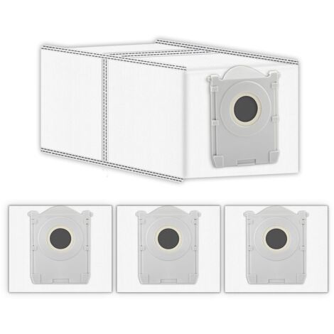 (4 Unidades) X9 Pro Omni Bolsas de Polvo Compatibles con ECOVACS DEEBOT X9 Pro Omni/ T80 Omni/ X8 Pro Omni/ T50 Max Pro Omni/ T50 Pro Omni/ T30C Omni, Kit de Accesorios, Bolsas de Polvo de Repuesto (1/5)