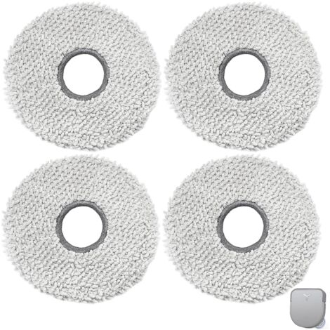 Accesorios de Limpieza para ECOVACS DEEBOT X5 Omni/Pro - Paño de Microfibra Suave, 4 Unidades (1/5)
