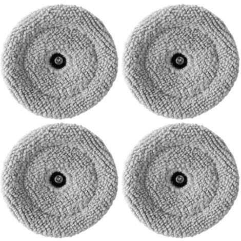 4 piezas de paño de limpieza para Roborock S8 MaxV Ultra, S8 Max Ultra, recambios para robot aspirador, accesorios de repuesto de microfibra lavable. (1/5)