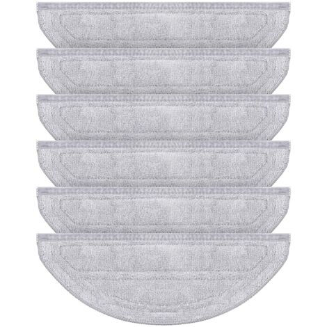 6 Paños de repuesto para Robot Aspirator Roborock Q10 S5 / Q10 S5+ (1/5)