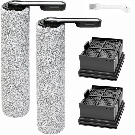 Recambios para Tineco ifloor Y2: 2 Cepillos Rotativos, 2 Filtros y 1 Escobilla de Limpieza (1/5)