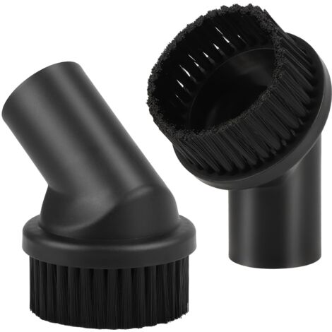 2 Pièces Brosses à Poussière 35 mm, Brosse Aspirateur Universel, Brosses d'Aspirateur Premium, Accessoires Aspirateur, Brosse à Poussière Aspirateur pour la Plupart des Marques (1/5)