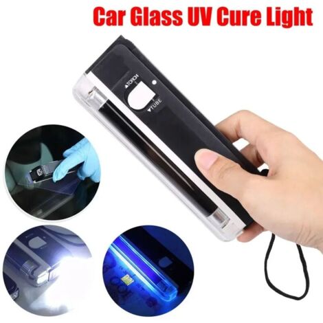 Lampe UV pour Réparation de Pare-Brise - Pour Durcissement de Résine UV lors de la Réparation de Fenêtres de Voiture
