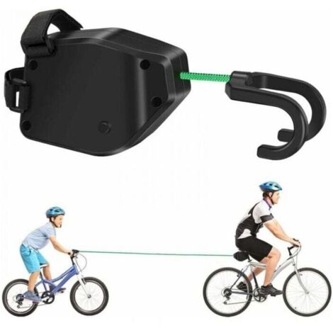 Corde de remorquage pour vélo de montagne en plein air, corde de remorquage pour vélo, système de remorquage pour vélo et vélo Système de remorquage pour enfants et adultes (1/4)