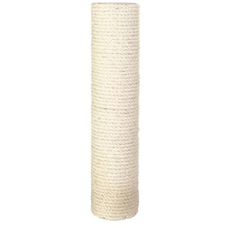 Tronc de rechange en sisal - pour arbres à chat - ø 9 × 40 cm - avec tige filetée (M8 x 80) et deux vis (M8 x 40) - 43991