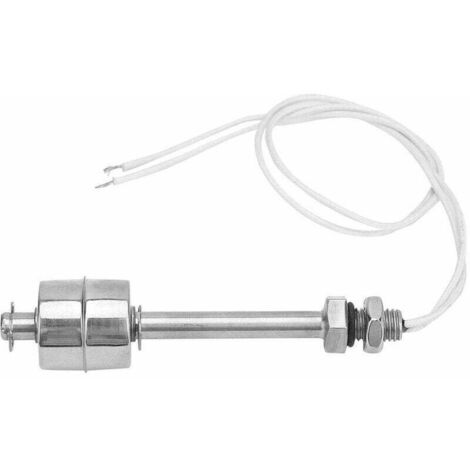 Interrupteur à flotteur de capteur de niveau d'eau liquide en acier inoxydable NITRIP 0220V pour piscine, 100mm (1/4)