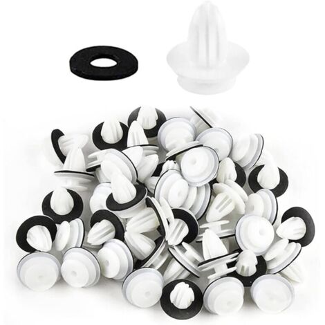 25 Pièces clips voiture,Clips de Fixation,Clip de Fixation de Voiture,Universal Retenue Vehicle Clips Rivets,Clips de Porte de Voiture Fixation,pour Auto Voitures Panneaux de Portes (1/4)