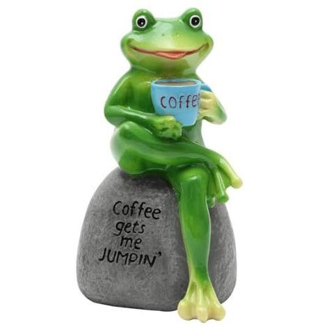 Ornements de jardin en plein air, sculptures et statues d'animaux en plein air, décorations de jardin, décorations de bureau, vacances, festival, anniversaire pour amis, famille, petite