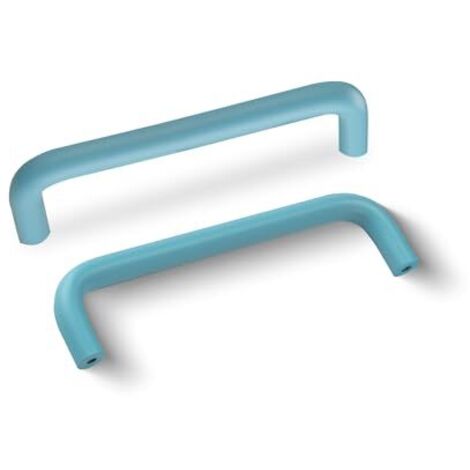 4 Pièces Poignée de Meuble en Aluminium 96mm Poignees de Portes pour Placards avec Vis Boutons Tiroir pour Armoire Cuisine (1/4)