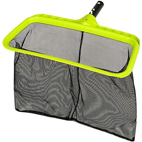 Épuisette de fond de piscine avec cadre en plastique renforcé pour piscine, étang, spas, bassin à poissons, parc aquatique (1/4)