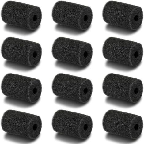 Pack de 12 brosses en mousse pour robot de piscine Polaris 180, 280, 360, 380, 480, 3900 Sport – Mousse filtrante résistante à l'eau (1/4)