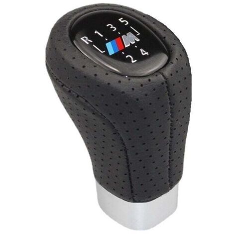 Pommeau de levier de vitesse 5 vitesses – Design ergonomique pour BMW E34 E36 E38 E39 E46 E53 E60 E61 E63 E64 E83 E90 E91 E92 E93 – Installation facile (1/4)