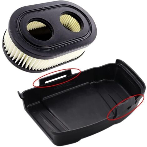 Couvercle de filtre à air pour tondeuse à gazon – Compatible Briggs & Stratton 650EXI 675EXI – Remplace 594575 798452 – Filtration optimisée - 675IS