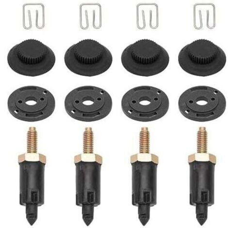 4 Set Fixations Couvre Moteur 2.0 HDI pour Berlingo C4 C5 Xantia Xsara 206 306 307 406 607 806 Expert 0137F6 13711 clips + boulons