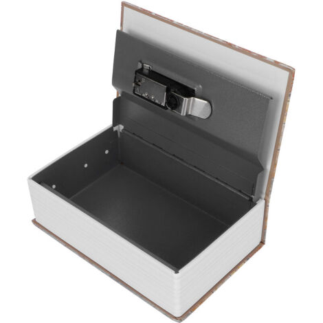 Coffre-fort Livre à Code 3 Chiffres - Cachette Discrète Pour Argent, Bijoux, Passeport, Plusieurs Couleurs - 5