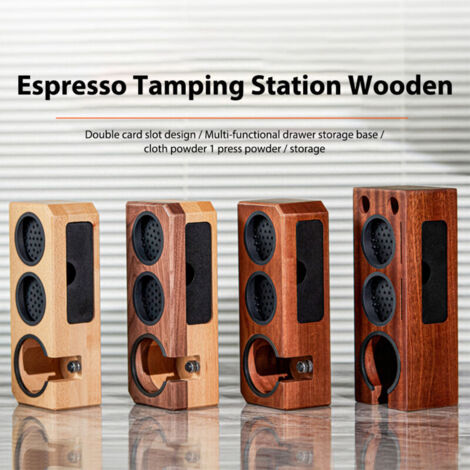 Support Pour Portafiltre De Machine à Café - Base De Tassage Stable Pour Espresso Maison Ou Pro - 8