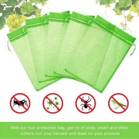 Protection Hivernale Pour Plantes - Housse Anti-gel Réutilisable, Avec Cordon De Serrage