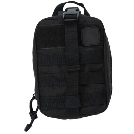 Sac D'urgence Premier Secours Outdoor – Vide – 15x11x21 Cm – Nylon Imperméable – Pour Camping, Rando, Vélo