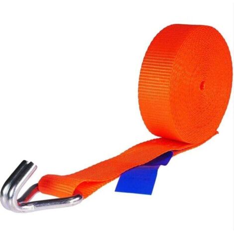 AREBOS 4x Sangles Tension 2 Partie Avec Crochet Sangles D'arrimage 6 M 800 Kg