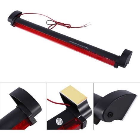 Feu Stop Troisième LED A4 B6 8E9945097 – Compatible Audi A4/S4 Avant Quattro 2001-2004, Qualité Neuf & Installation Facile