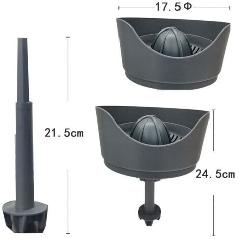Kit Panier Filtre + Cône Pour Presse-Agrumes Thermomix - Accessoire Plastique ABS Compatible Bimby