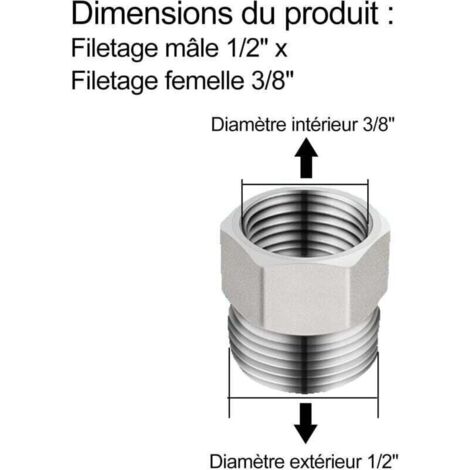 Raccord Coudé 90° Pour Tuyau D'arrosage - Étanche, ABS, Connexion Rapide, 2 Pièces