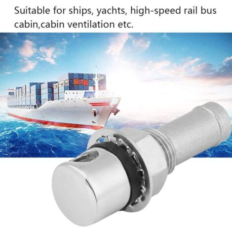 Évent De Réservoir Bateau En Acier Inoxydable 316 - Coude à 90° - Pour Tuyau De 1,6 Cm - Qualité Marine