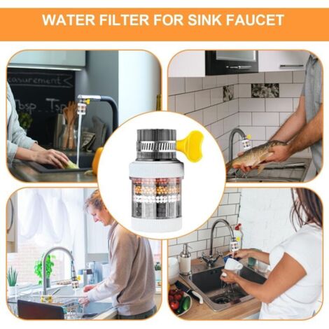 1 Filtre À Eau De Douche Pour Enlever Le Chlore, Les Métaux Lourds