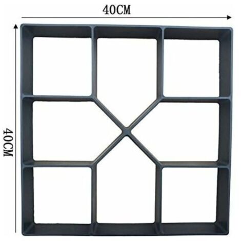 Yardwe Moule De Pavé Tortue En Plastique - Moule Réutilisable Pour Chemins De Jardin En Béton
