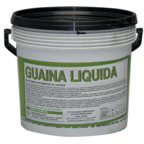 GUAINA LIQUIDA BITUMINOSA VODIPREN90 NERO 18 KG (1/3)