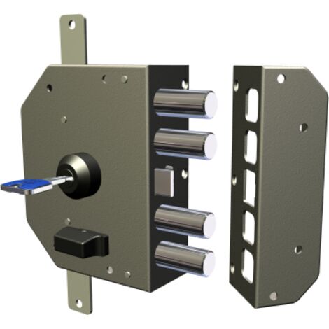 serratura di sicurezza Sinistra CR 3250 K55 60 mm a pompa ad applicare