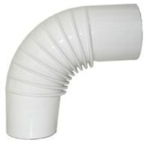 GOMITO P/STUFA 90 D 15 CM BIANCO (1/2)