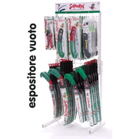 1PZ SAMURAI ESPOSITORE DA BANCO VUOTO (1/2)