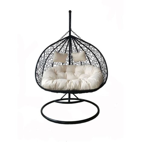 C POLTRONA SOSPESA ACC POLYRAT 200X120CM NUVOLA