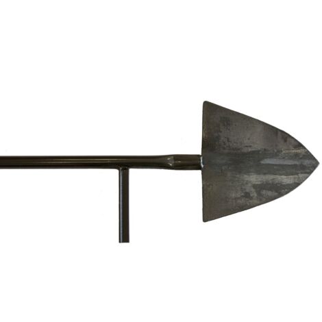 VANGA FORGIATA A PUNTA MANICO FERRO (1/2)