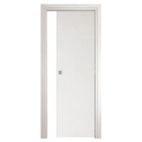 Porta scorrevole modello microtec colore bianco frassinato 210x80 cm