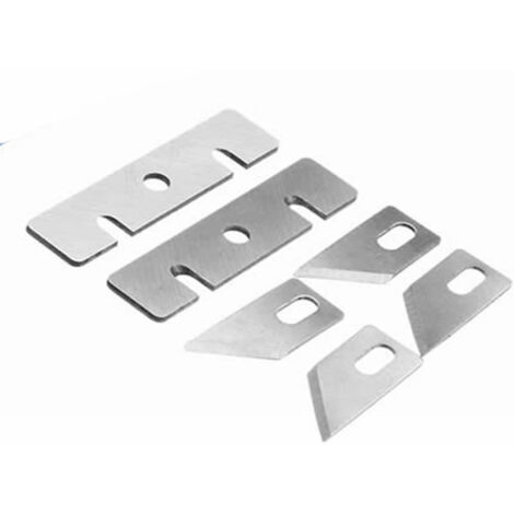 Rabot à Main Polyvalent en Plastique – Pour la Finition des Chants et des Bandes de Placage (Jeu de lames de rechange pour tête plate) (1/5)