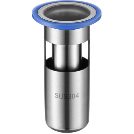 BDD Siphon de sol de douche anti-odeur siphon de sol de douche grattoir de sol salle de bain lave linge toilette douche cuisine (grand long)