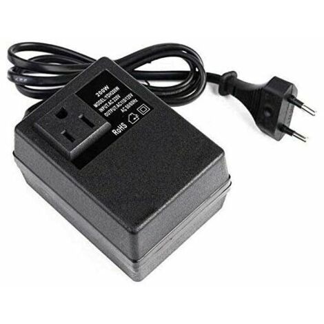 Transformateur cuivre convertisseur de tension 220 - 110V: 220 V à 110 V - fiche européenne. (1/5)