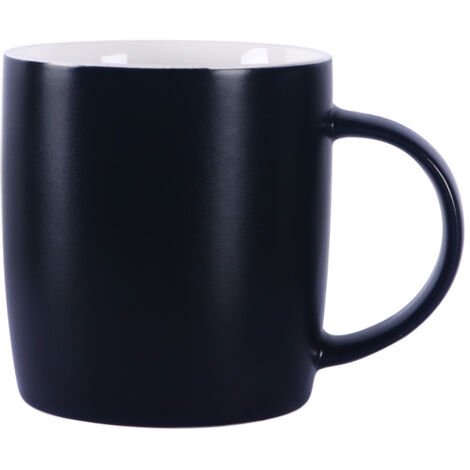 BDD Tasse à café en céramique noire 301--400ml (1/5)