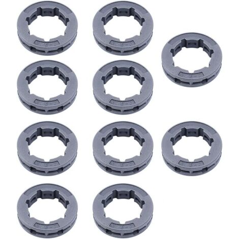 BDD 10 pièces 3/8 "7T 22mm pignons de jante d'entraînement à chaîne pour 3800 4500 5200 5800 6200 1700 1800 pignons pour tronçonneuses Husqvarna (1/5)