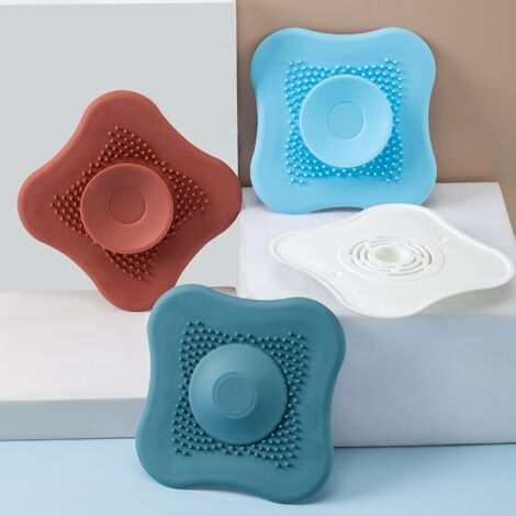 BDD Cuisine de réservoir d'eau, cuisine de 4 salles de bains en bouchons de filtre de baignoire en silicium, accessoires de salle de bain (1/5)