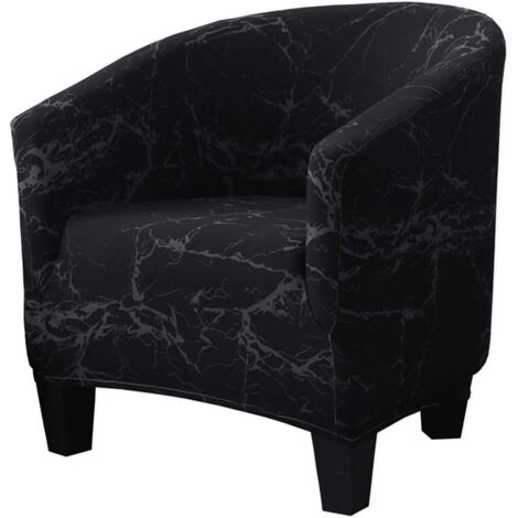 Housse de chaise, housse de siège de baignoire en velours haute élasticité housse de protection de meubles de fauteuil housse de canapé souple (1/5)