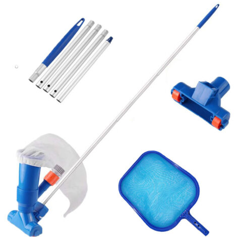 Outils de nettoyage de tête de piscine d'aspiration de filet de récupération de feuilles de piscine accessoires de nettoyage de tête de piscine (1/5)