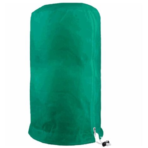 Housse de protection pour plantes, housse d'hivernage, sac de protection des fruits des plantes de jardin - Non tissé, épais, réglable avec cordon de serrage à glissière (200 × 240 cm) , vert (1/5)